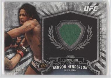 2012 Topps UFC Bloodlines - Fighter Relics #FR-BH - Benson Henderson (Ben Henderson) /188