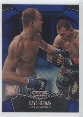 2012 Topps UFC Finest - [Base] - Blue X-Fractor #42 - Dave Herman /188