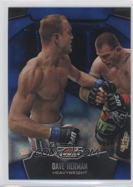 2012 Topps UFC Finest - [Base] - Blue X-Fractor #42 - Dave Herman /188