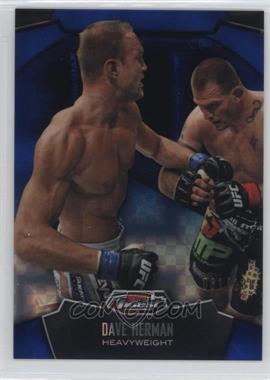 2012 Topps UFC Finest - [Base] - Blue X-Fractor #42 - Dave Herman /188