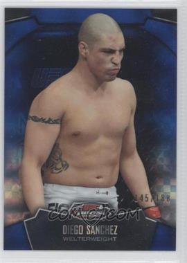 2012 Topps UFC Finest - [Base] - Blue X-Fractor #44 - Diego Sanchez /188