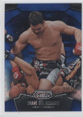 2012 Topps UFC Finest - [Base] - Blue X-Fractor #46 - Shane del Rosario /188