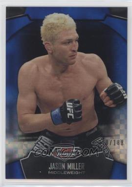 2012 Topps UFC Finest - [Base] - Blue X-Fractor #49 - Jason Miller /188