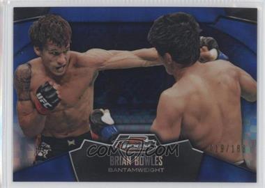 2012 Topps UFC Finest - [Base] - Blue X-Fractor #50 - Brian Bowles /188