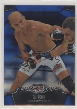 2012 Topps UFC Finest - [Base] - Blue X-Fractor #60 - BJ Penn /188