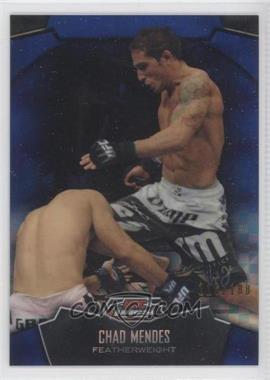 2012 Topps UFC Finest - [Base] - Blue X-Fractor #61 - Chad Mendes /188