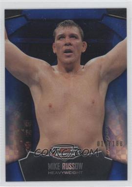 2012 Topps UFC Finest - [Base] - Blue X-Fractor #63 - Mike Russow /188