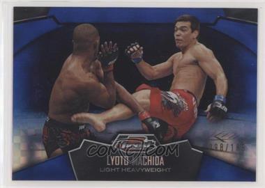 2012 Topps UFC Finest - [Base] - Blue X-Fractor #80 - Lyoto Machida /188