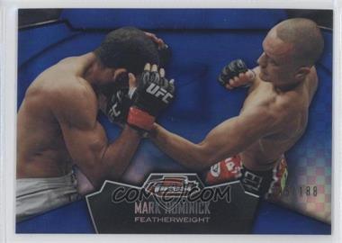 2012 Topps UFC Finest - [Base] - Blue X-Fractor #81 - Mark Hominick /188