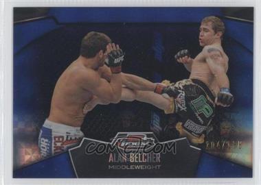 2012 Topps UFC Finest - [Base] - Blue X-Fractor #92 - Alan Belcher /188