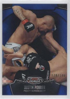 2012 Topps UFC Finest - [Base] - Blue X-Fractor #93 - Dustin Poirier /188