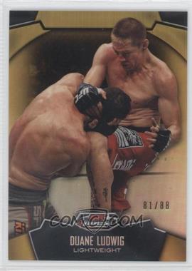 2012 Topps UFC Finest - [Base] - Gold Refractor #88 - Duane Ludwig /88