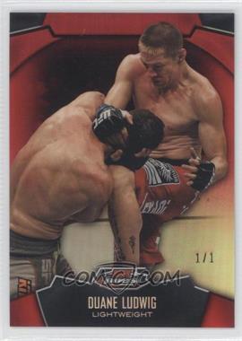 2012 Topps UFC Finest - [Base] - Red Refractor #88 - Duane Ludwig /1