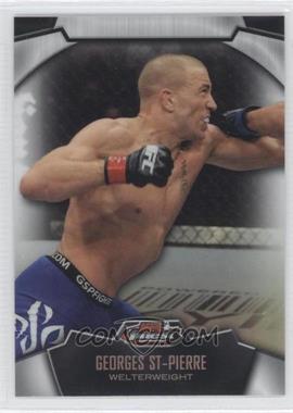 2012 Topps UFC Finest - [Base] - Refractor #100 - Georges St-Pierre