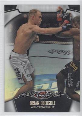 2012 Topps UFC Finest - [Base] - Refractor #4 - Brian Ebersole