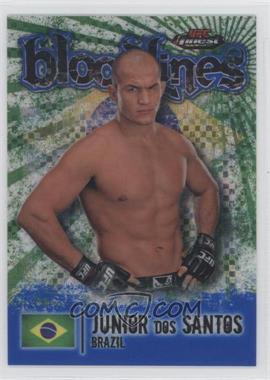 2012 Topps UFC Finest - Bloodlines - Blue X-Fractor #BL-JDS - Junior Dos Santos /188