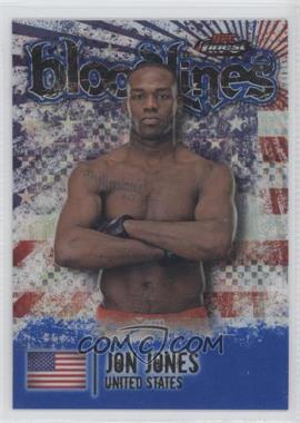 2012 Topps UFC Finest - Bloodlines - Blue X-Fractor #BL-JJ - Jon Jones /188