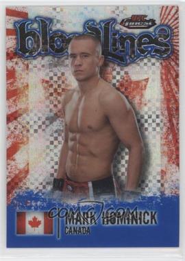 2012 Topps UFC Finest - Bloodlines - Blue X-Fractor #BL-MHO - Mark Hominick /188