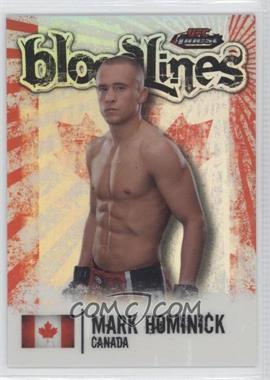 2012 Topps UFC Finest - Bloodlines #BL-MHO - Mark Hominick