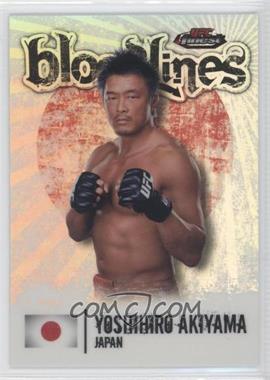 2012 Topps UFC Finest - Bloodlines #BL-YA - Yoshihiro Akiyama