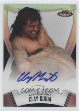 2012 Topps UFC Finest - Fighter Autographs - Refractor #A-CG - Clay Guida