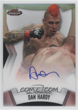 2012 Topps UFC Finest - Fighter Autographs - Refractor #A-DH - Dan Hardy