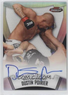 2012 Topps UFC Finest - Fighter Autographs - Refractor #A-DP - Dustin Poirier