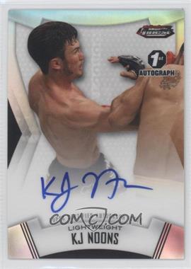 2012 Topps UFC Finest - Fighter Autographs - Refractor #A-KN - KJ Noons