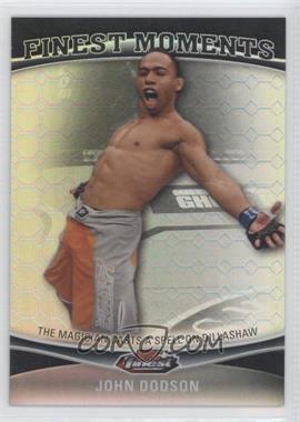 2012 Topps UFC Finest - Finest Moments - Black Octa-Fractor #FM-JD - John Dodson /8