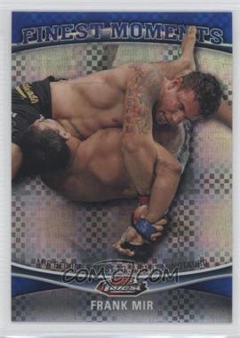 2012 Topps UFC Finest - Finest Moments - Blue X-Fractor #FM-FM - Frank Mir /188