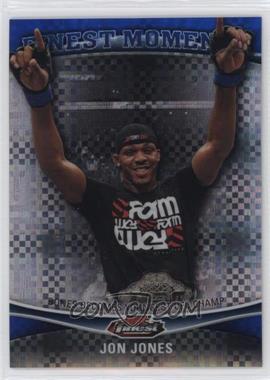 2012 Topps UFC Finest - Finest Moments - Blue X-Fractor #FM-JJ - Jon Jones /188