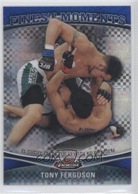 2012 Topps UFC Finest - Finest Moments - Blue X-Fractor #FM-TF - Tony Ferguson /188