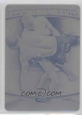 2012 Topps UFC Finest - Finest Moments - Printing Plate Black #FM-AG - Alexander Gustafsson /1