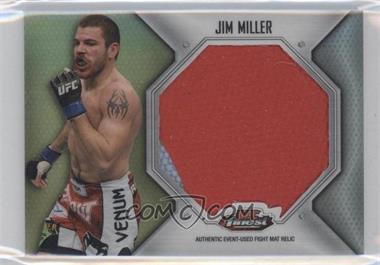 2012 Topps UFC Finest - Jumbo Fight Mat Relics #FFJM-JM - Jim Miller