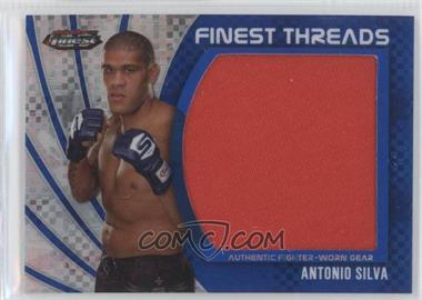 2012 Topps UFC Finest - Jumbo Finest Threads - Blue X-Fractor #JFT-ASI - Antonio Silva /188