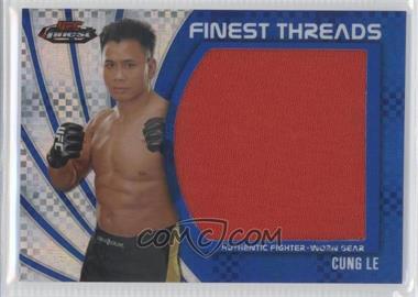 2012 Topps UFC Finest - Jumbo Finest Threads - Blue X-Fractor #JFT-CLE - Cung Le /188