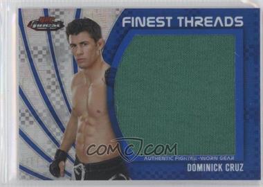 2012 Topps UFC Finest - Jumbo Finest Threads - Blue X-Fractor #JFT-DCR - Dominick Cruz /188