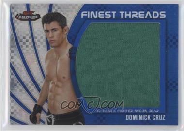 2012 Topps UFC Finest - Jumbo Finest Threads - Blue X-Fractor #JFT-DCR - Dominick Cruz /188