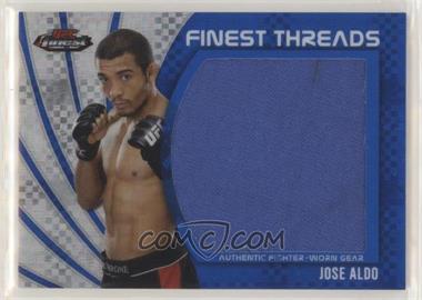 2012 Topps UFC Finest - Jumbo Finest Threads - Blue X-Fractor #JFT-JA - Jose Aldo /188