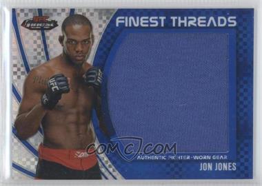 2012 Topps UFC Finest - Jumbo Finest Threads - Blue X-Fractor #JFT-JJ - Jon Jones /188