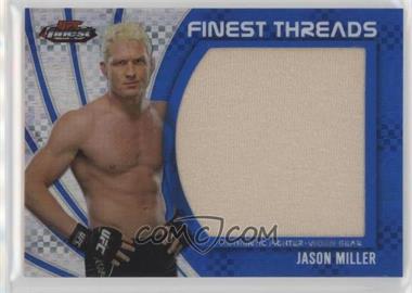 2012 Topps UFC Finest - Jumbo Finest Threads - Blue X-Fractor #JFT-JM - Jason Miller /188