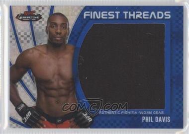 2012 Topps UFC Finest - Jumbo Finest Threads - Blue X-Fractor #JFT-PD - Phil Davis /188