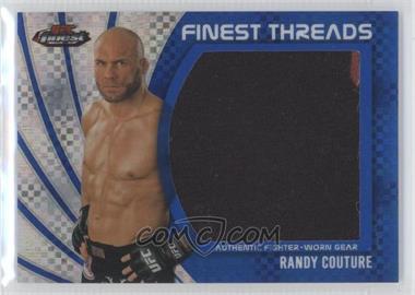 2012 Topps UFC Finest - Jumbo Finest Threads - Blue X-Fractor #JFT-RC - Randy Couture /188