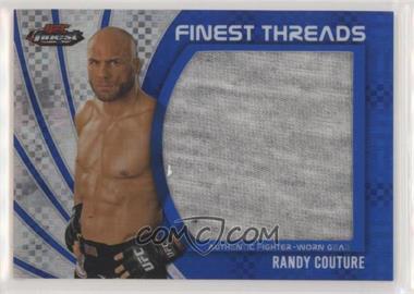 2012 Topps UFC Finest - Jumbo Finest Threads - Blue X-Fractor #JFT-RC - Randy Couture /188