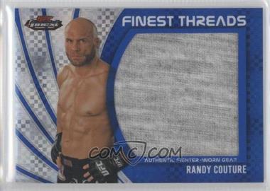 2012 Topps UFC Finest - Jumbo Finest Threads - Blue X-Fractor #JFT-RC - Randy Couture /188