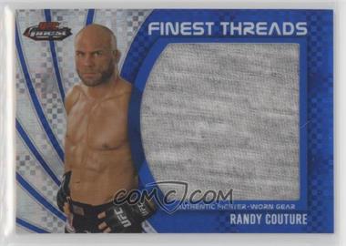 2012 Topps UFC Finest - Jumbo Finest Threads - Blue X-Fractor #JFT-RC - Randy Couture /188