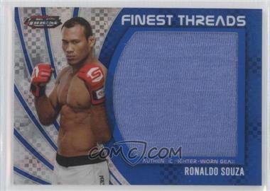2012 Topps UFC Finest - Jumbo Finest Threads - Blue X-Fractor #JFT-RS - Ronaldo Souza /188