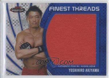 2012 Topps UFC Finest - Jumbo Finest Threads - Blue X-Fractor #JFT-YA - Yoshihiro Akiyama /188