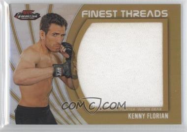2012 Topps UFC Finest - Jumbo Finest Threads - Gold Refractor #JFT-KF - Kenny Florian /88