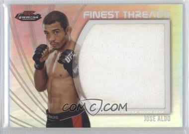 2012 Topps UFC Finest - Jumbo Finest Threads #JFT-JA - Jose Aldo